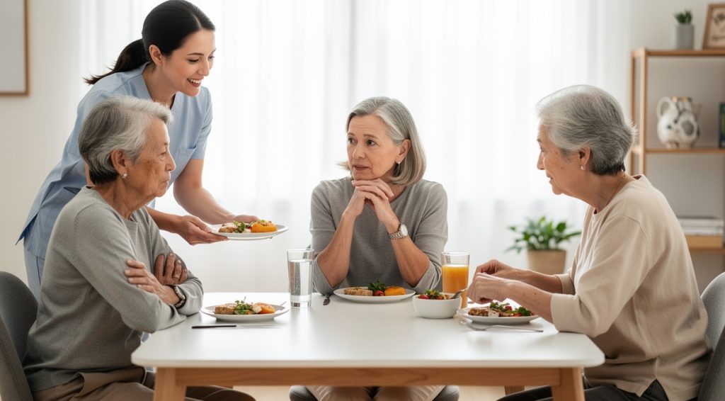 Personne âgée qui refuse de manger : causes et solutions pour y remédier