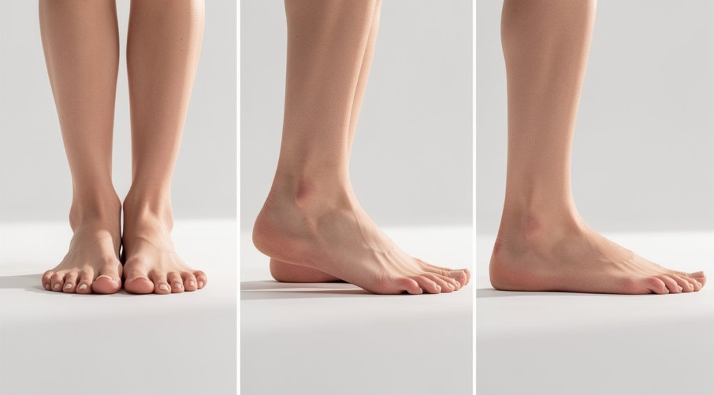 Pied qui s&rsquo;affaisse vers l&rsquo;intérieur : guide complet