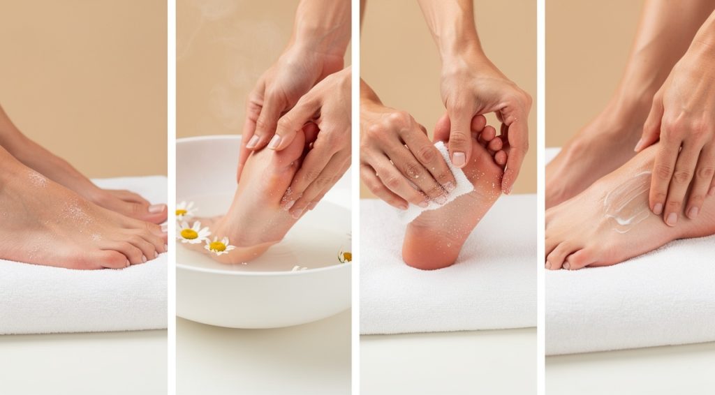 Pieds qui pèlent : causes, traitements et prévention