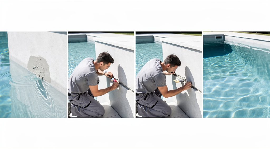 Piscine qui fuit : causes, détection et solutions pour réparer