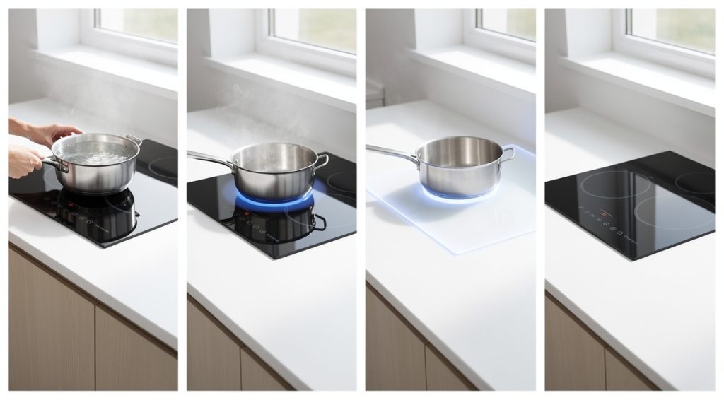 Plaque induction qui s&rsquo;éteint toute seule : guide complet