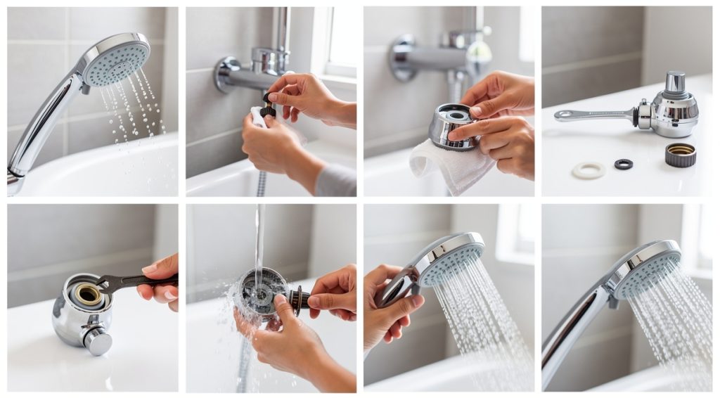 Pommeau de douche qui goutte : causes et solutions efficaces