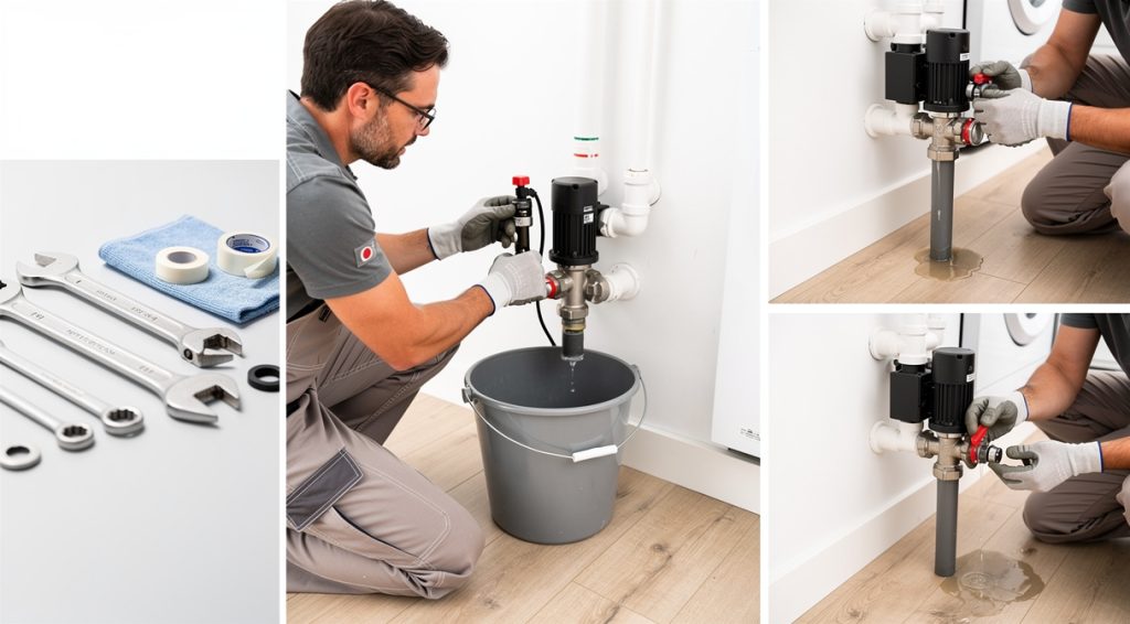 Pompe à eau qui fuit : causes, diagnostic et solutions de réparation