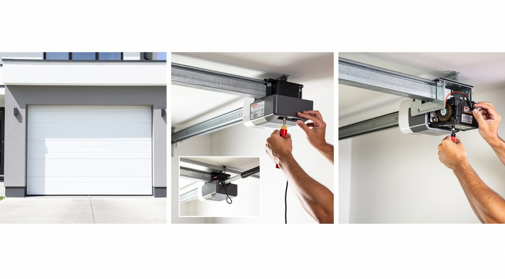 Porte de garage qui remonte en fin de course : causes et solutions