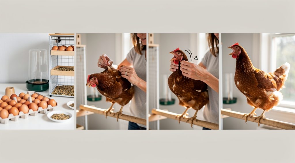 Poule qui chante : pourquoi et que signifie ce comportement