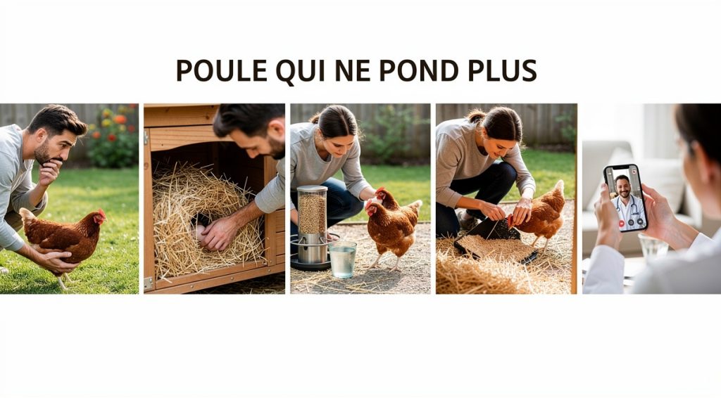 Poule qui ne pond plus : causes et solutions pratiques