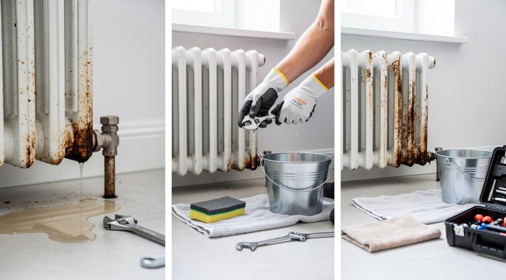 Radiateur qui fuit rouille : causes, solutions et prévention