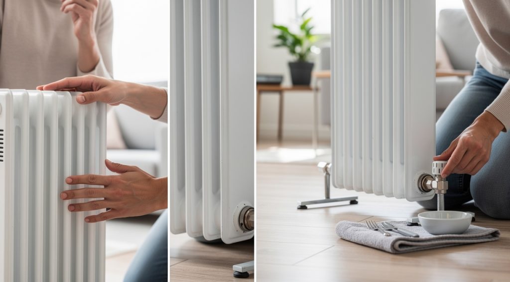 Radiateur qui ne chauffe pas en bas : causes et solutions efficaces
