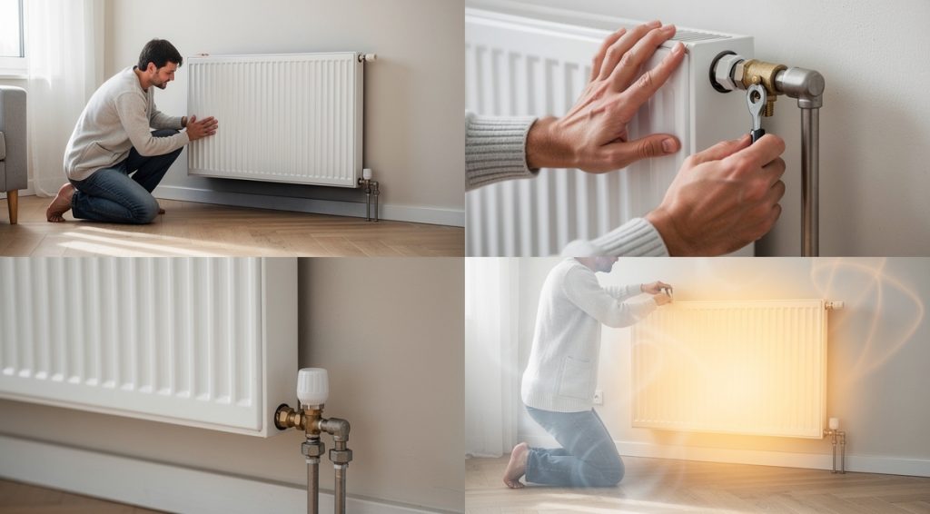 Radiateur qui ne chauffe pas en bas : causes et solutions efficaces