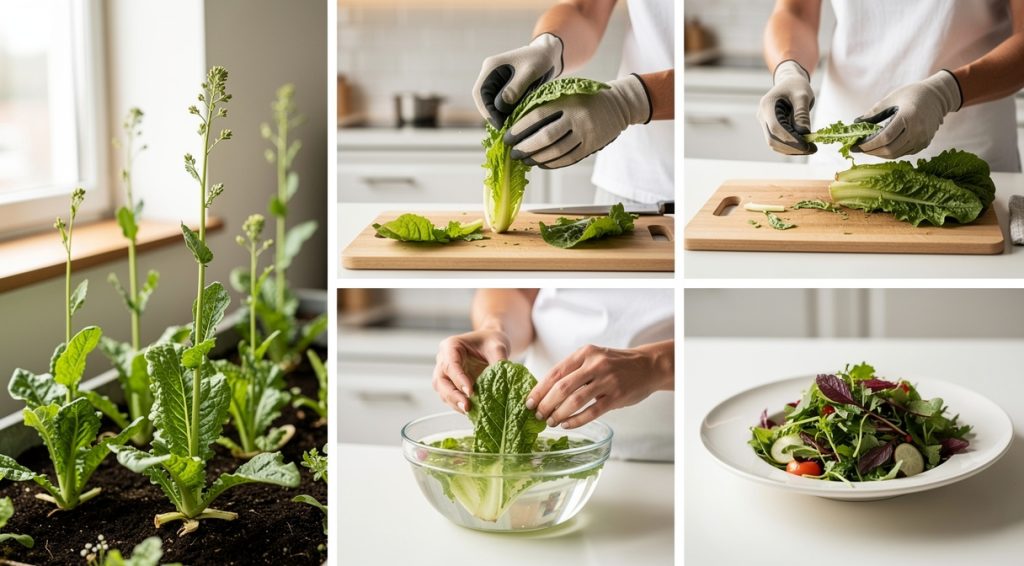 Salade qui monte peut-on la manger : tout savoir sur la consommation et les alternatives