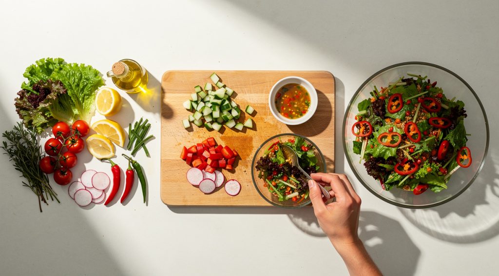 Salade qui pique : causes, allergies et solutions