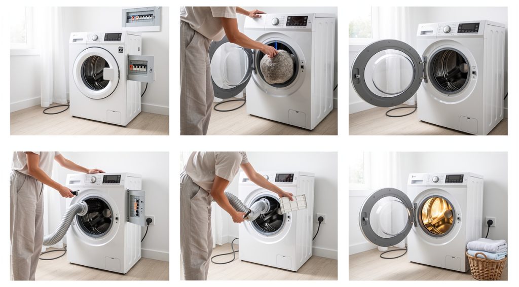 Sèche-linge qui fait disjoncter : causes et solutions