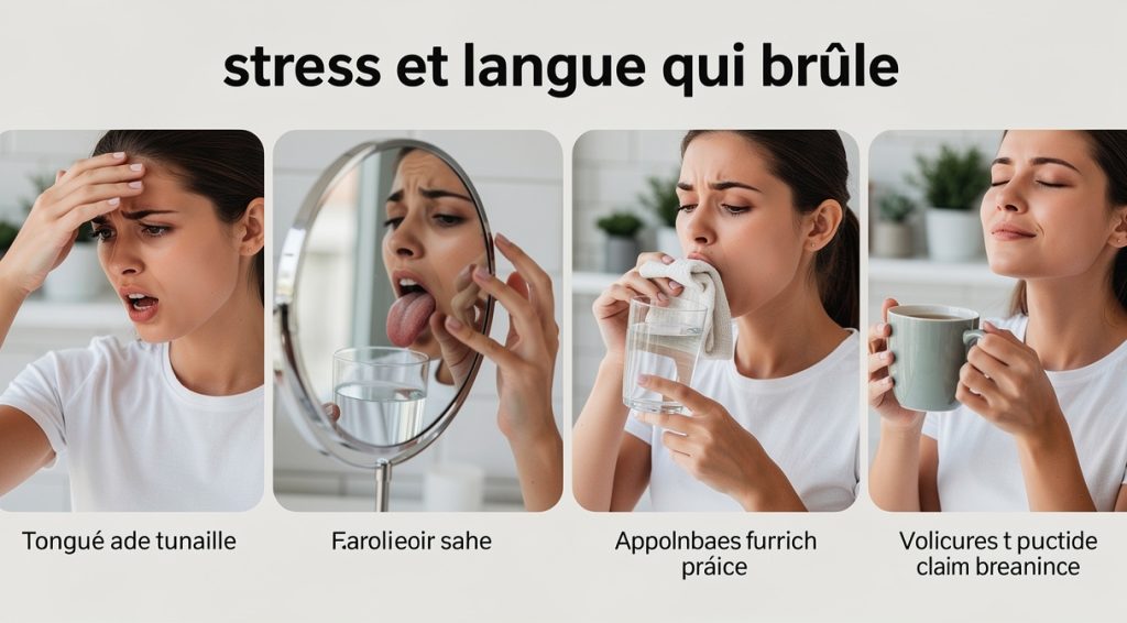 Stress et langue qui brûle : causes, symptômes et solutions