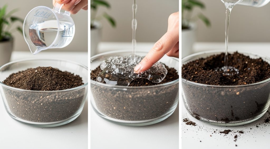 Terreau qui n&rsquo;absorbe pas l&rsquo;eau : guide complet