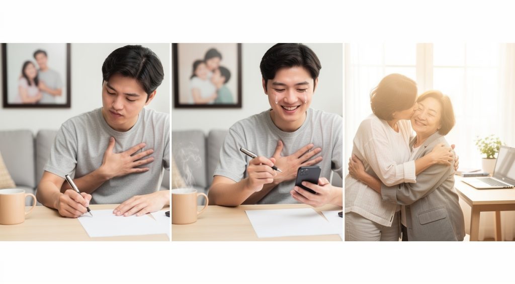 Texte pour sa maman qui fait pleurer : exemples et conseils pour émouvoir