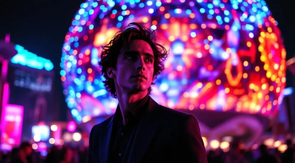 Timothée Chalamet illumine la Sphere de Las Vegas : une première mondiale