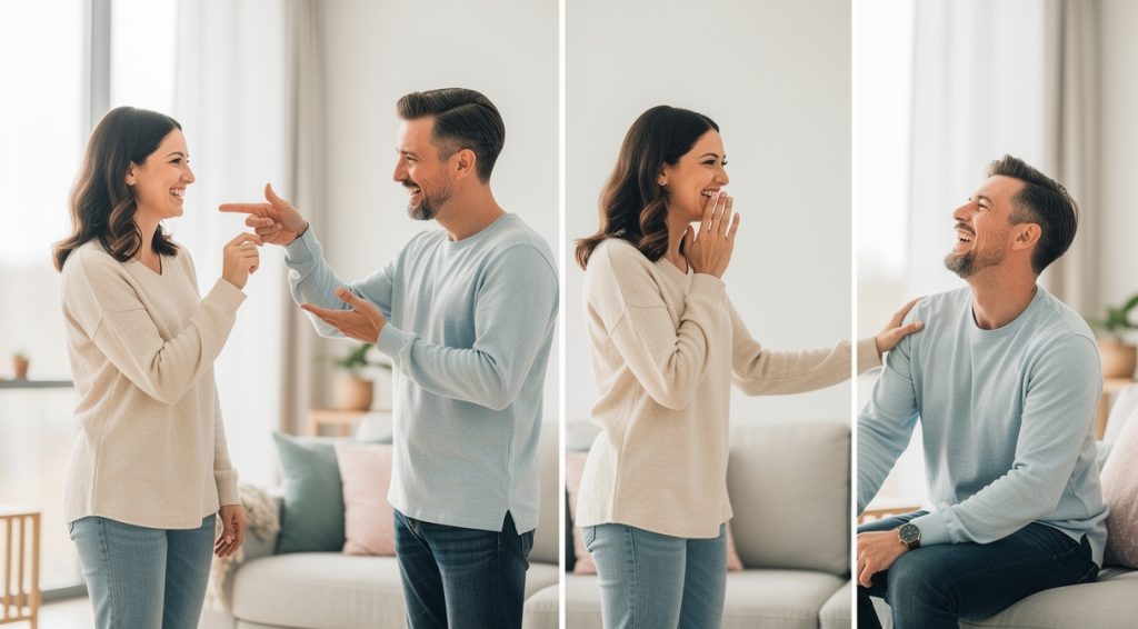 Un homme qui taquine une femme signification : comprendre ce comportement de séduction