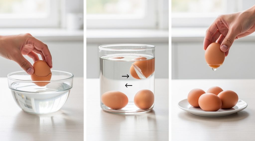 Un œuf qui flotte est-il bon : guide complet pour tester sa fraîcheur