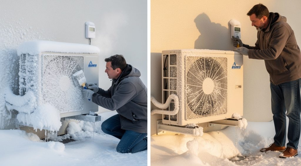 Unité extérieure clim qui givre : causes et solutions efficaces