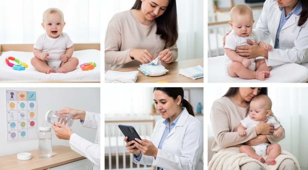 Urine bébé qui sent fort poussée dentaire : causes et solutions pratiques