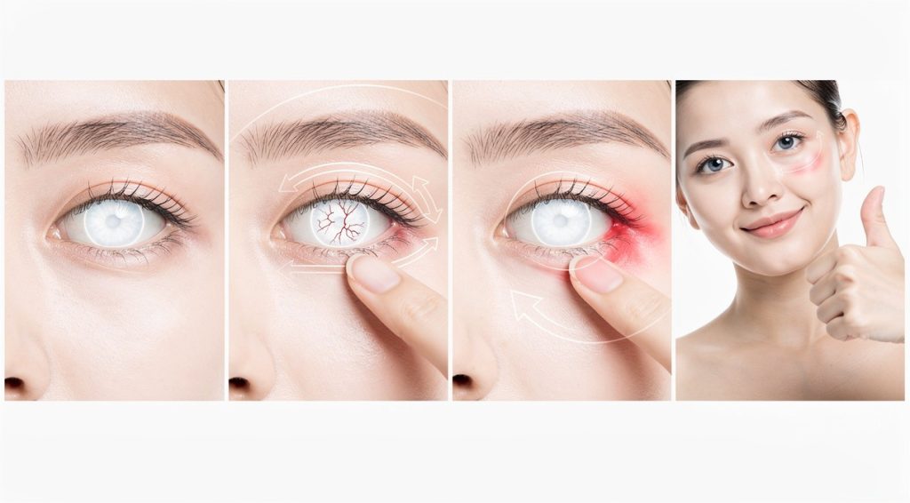 Vaisseaux yeux qui éclatent : causes, symptômes et solutions