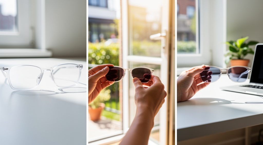 Verres qui se teintent au soleil : guide complet et conseils d&rsquo;achat