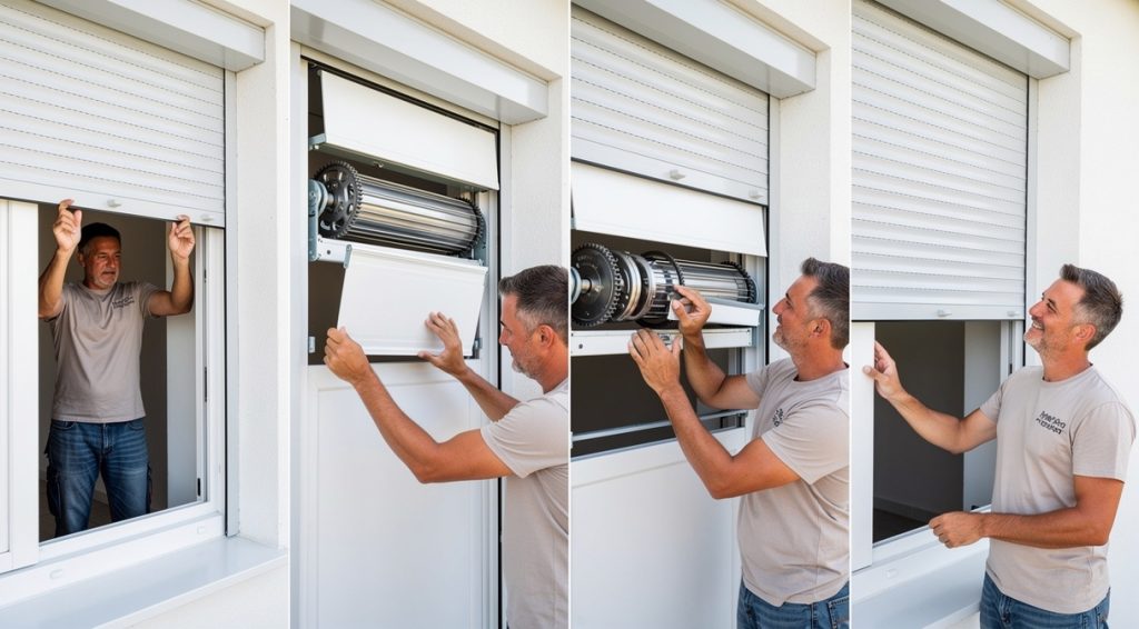 Volet roulant qui ne remonte plus : causes et solutions pour le réparer