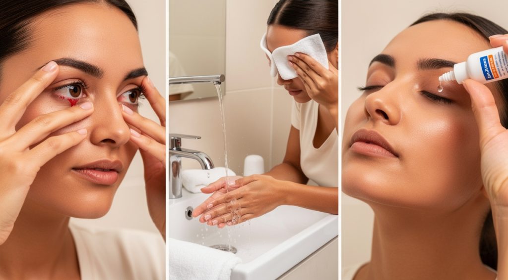 Yeux qui brûlent et pleurent : causes, solutions et prévention