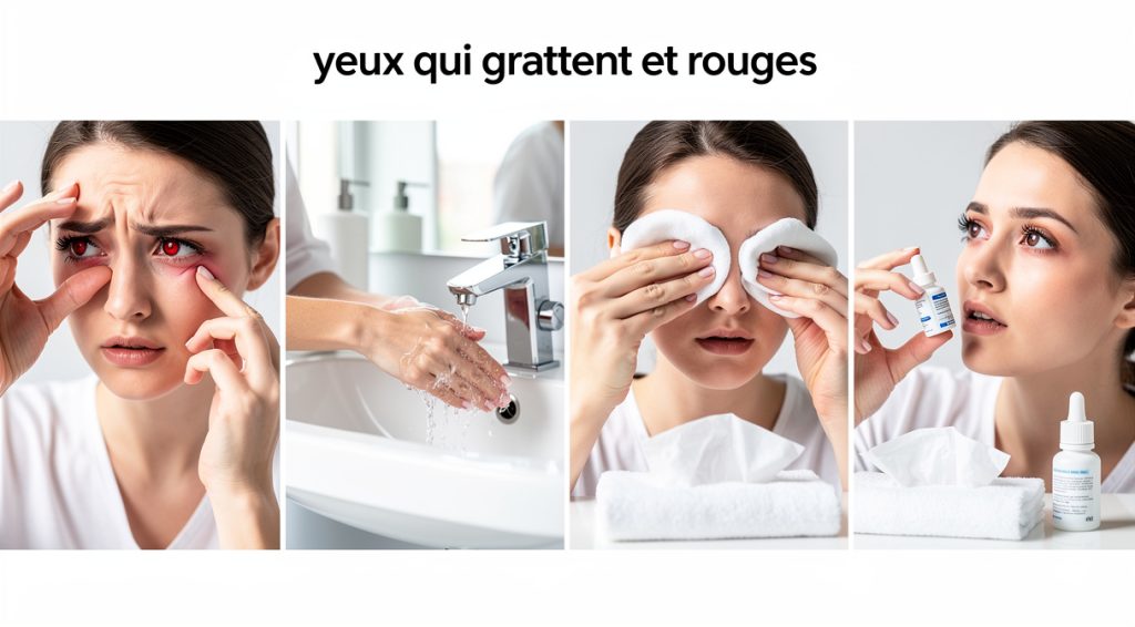 Yeux qui grattent et rouges : causes et solutions efficaces