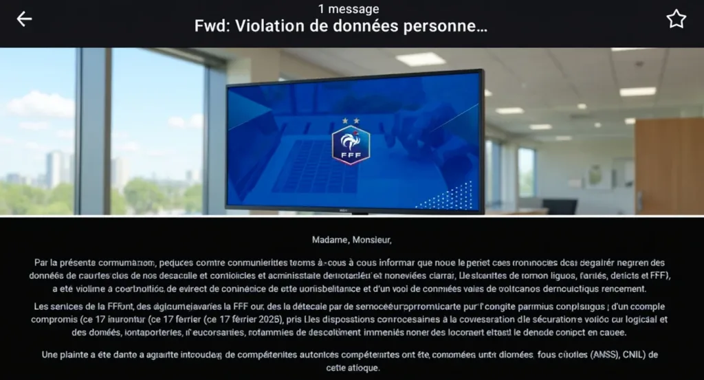 Cyberattaques : 4,85 millions de licenciés sportifs piratés en 45 jours