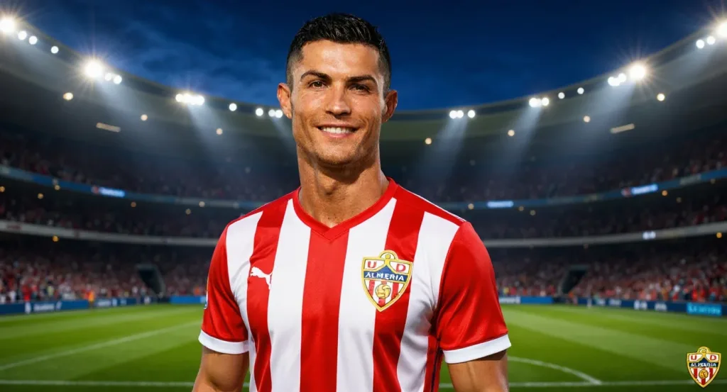 Cristiano Ronaldo propulse Almeria dans le top 5 Instagram du football espagnol