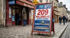 EuroMillions : 209 millions d&rsquo;euros en jeu ce mardi, 77% de chances d&rsquo;échec