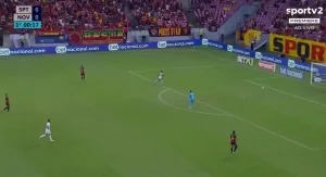 Sport Recife : un but en 19 secondes sans toucher le ballon