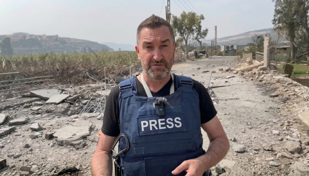 Steve Sweeney (RT) blessé en direct : le gilet PRESS protège-t-il encore ?