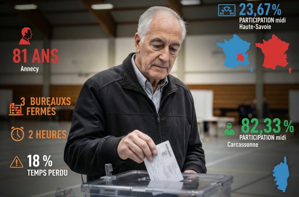 Annecy : un électeur âgé meurt après avoir voté