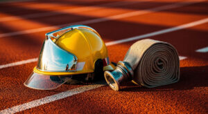 242 pompiers au stade Léo Lagrange : le challenge départemental 71 réunit Chalon