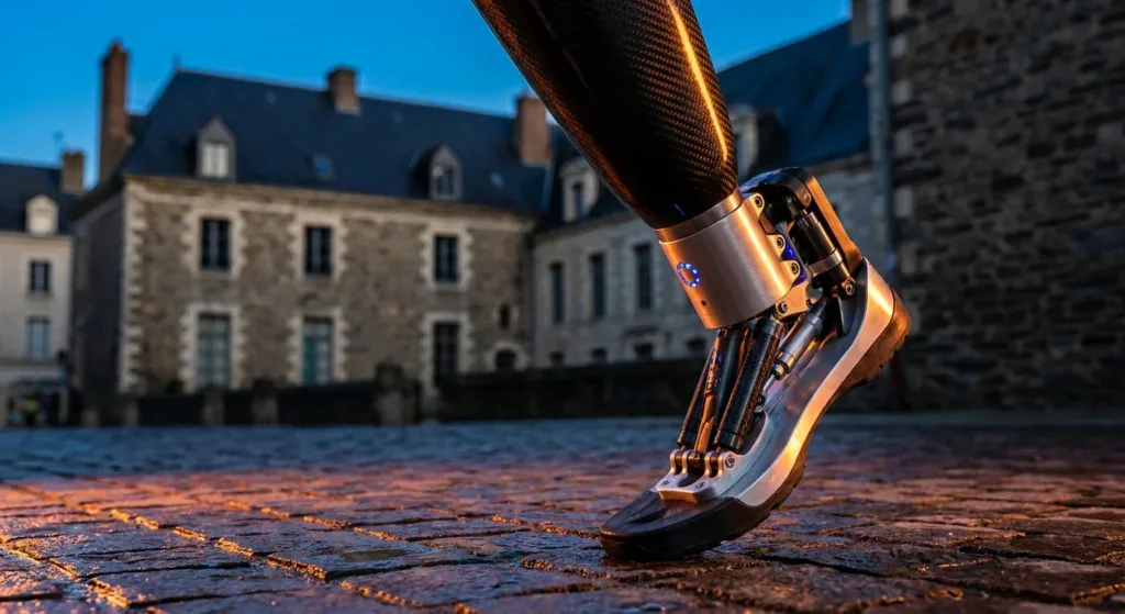 À Angers, Sophie Loubet retrouve une vie normale grâce à une prothèse bionique innovante
