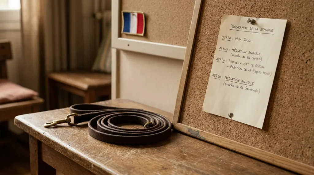 À Gerzat, les chiens du refuge redonnent le sourire aux résidents de l&rsquo;Ehpad du Marronnier Blanc