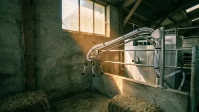 À Janzé, les éleveurs laitiers misent sur la technologie pour produire mieux