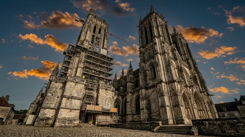 À Soissons, une architecte ouvre les portes de l&rsquo;abbaye Saint-Jean-des-Vignes