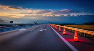 A8 près de Nice : collision entre deux camions, une heure de bouchons ce mercredi matin