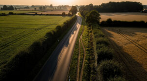 Accident de moto aux Ventes-de-Bourse : un motard légèrement blessé