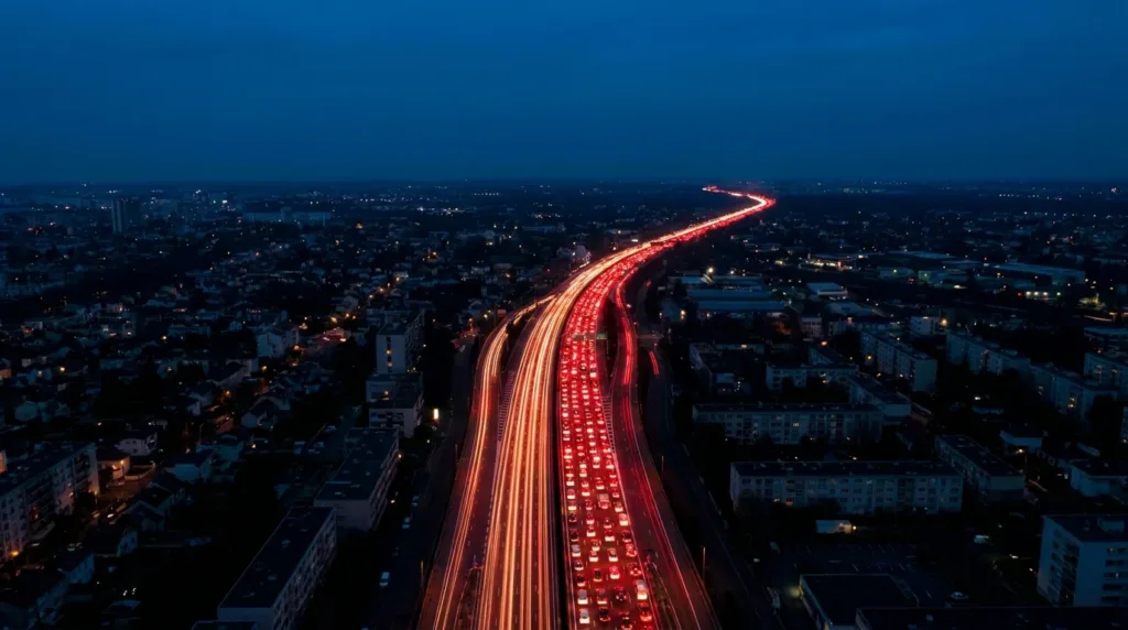 Accident sur la RN356 : deux blessés légers et des heures de bouchons