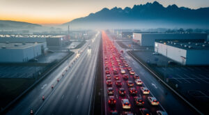 Accident sur la VRU à Chamnord : un piéton blessé, trafic coupé vers Aix-les-Bains