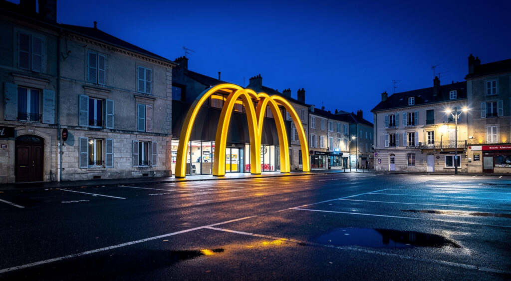 Agen : ivre à 2 g/l, il vole au McDonald&rsquo;s et se fait maîtriser par les employés