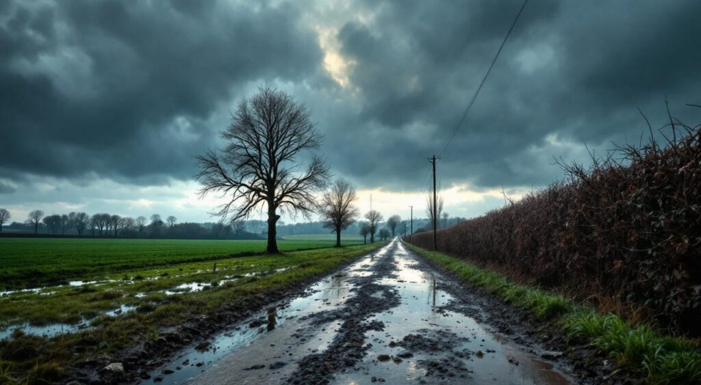 Ahun : une route inondée après une averse orageuse, sans blessé