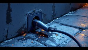 Albertville : un véhicule électrique prend feu, les pompiers interviennent rapidement