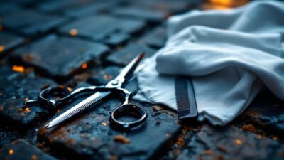 Annecy : des coiffeurs bénévoles installent un salon de rue pour les sans-abri