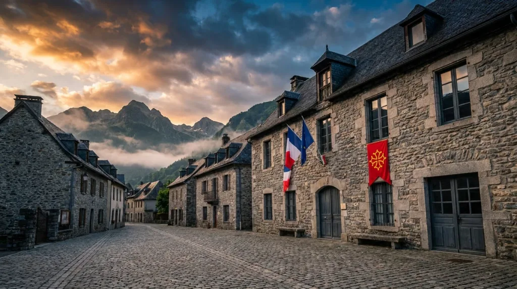 Argelès-Gazost : la Région Occitanie au marché pour débattre de culture locale