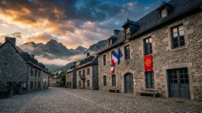 Argelès-Gazost : la Région Occitanie au marché pour débattre de culture locale